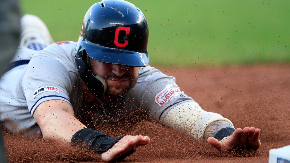 Bauers, bullpen send Indians to 9-5 victory over Royals