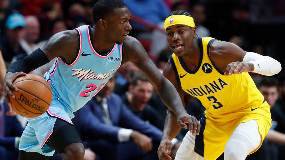 Dragic hits go-ahead shot, Heat top Pacers 113-112