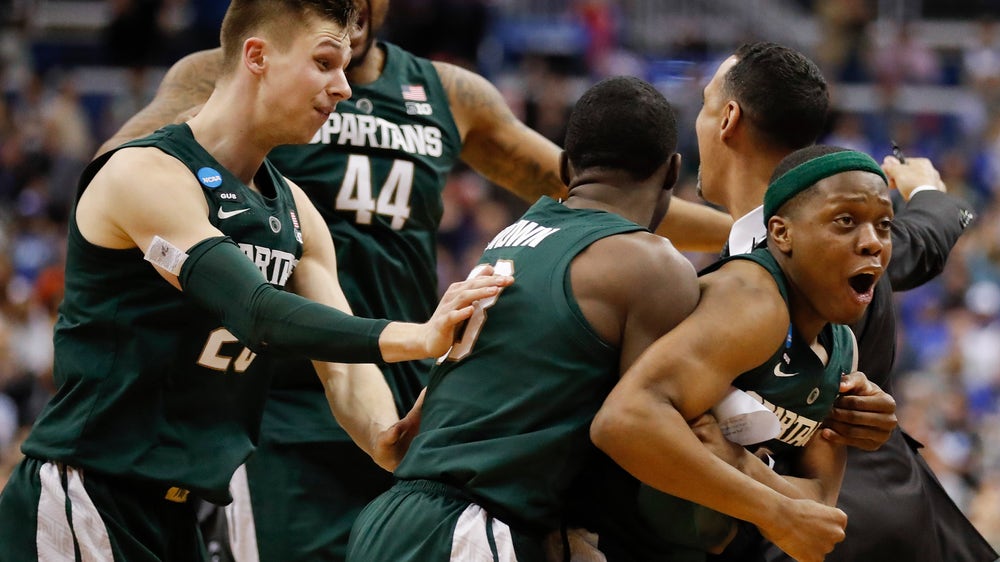 Michigan State-Duke helps boost NCAA Tournament TV ratings