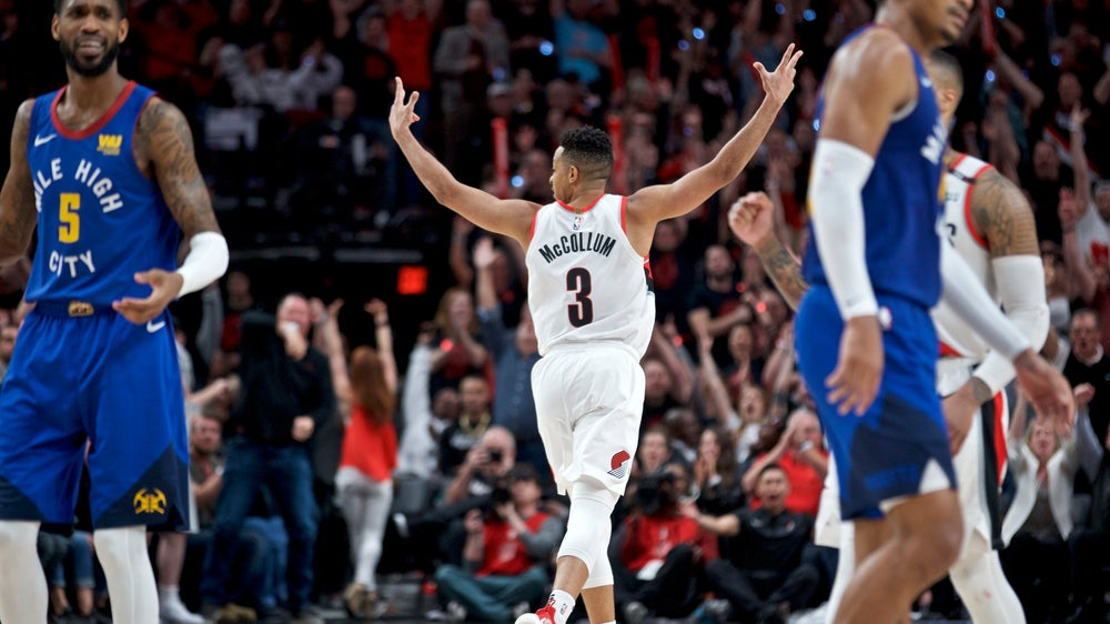 Blazers beat Denver in 4 OTs for 2-1 lead; Bucks top Celtics