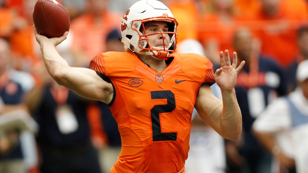 Syracuse QB Eric Dungey hurt in 1st half vs. FSU