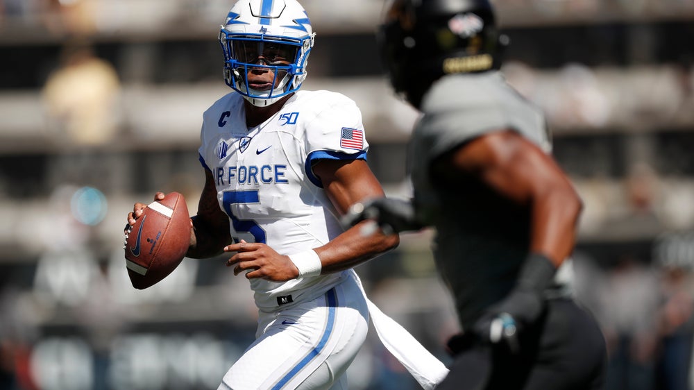 Remsberg scores on 1st play of OT, Air Force beats Colorado