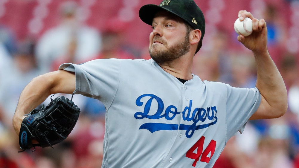 Dodgers hit 4 HRs, beat Reds 6-0 for 4th straight victory