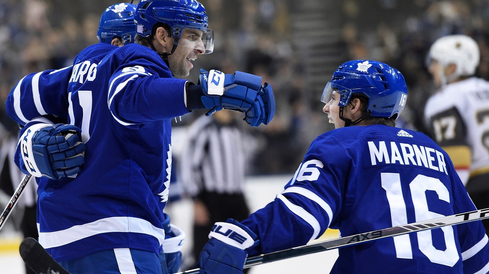 John Tavares scores in OT, Maple Leafs top Golden Knights