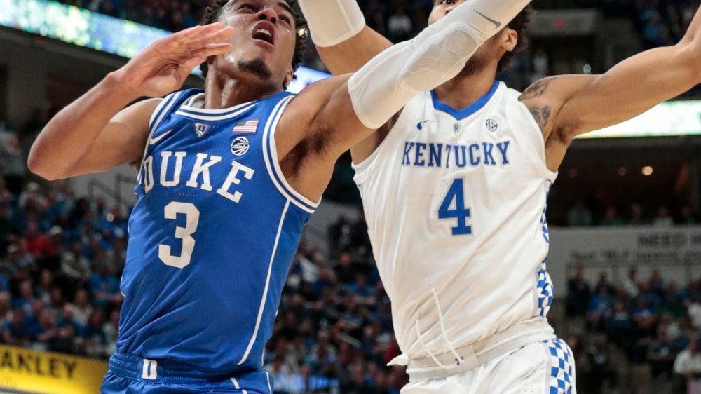 Fantastic freshmen help No. 4 Duke blow out No. 2 Kentucky