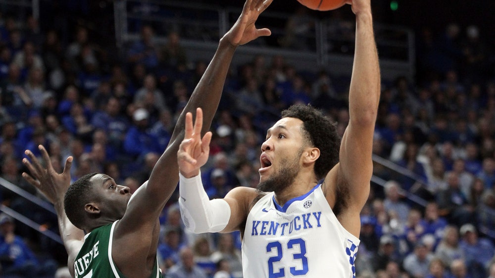 Big men help No. 9 Kentucky beat UAB 69-58