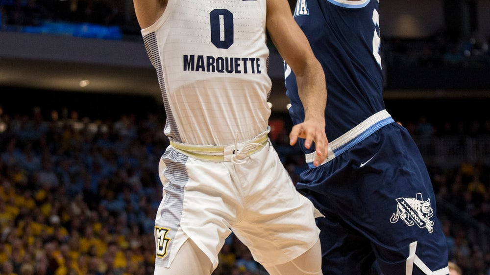 Howard has 38, No. 10 Marquette edges No. 14 Villanova 66-65