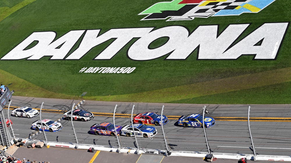 Top-10 finishing order after Stage 1 at Daytona