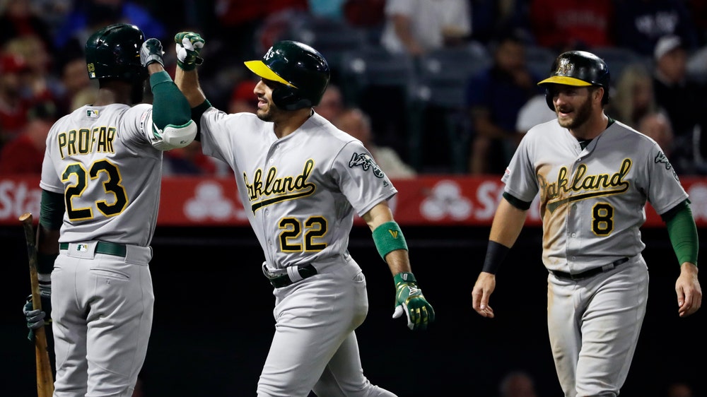 Laureano, Montas help Oakland snap 5-game losing streak