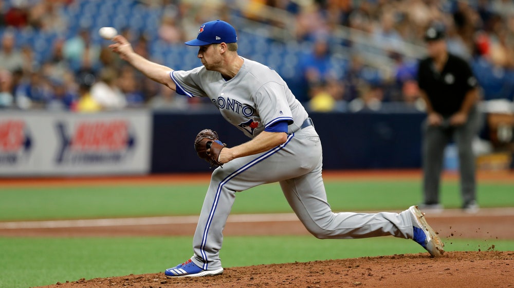 Stewart solid in relief, Blue Jays beat Rays 4-3