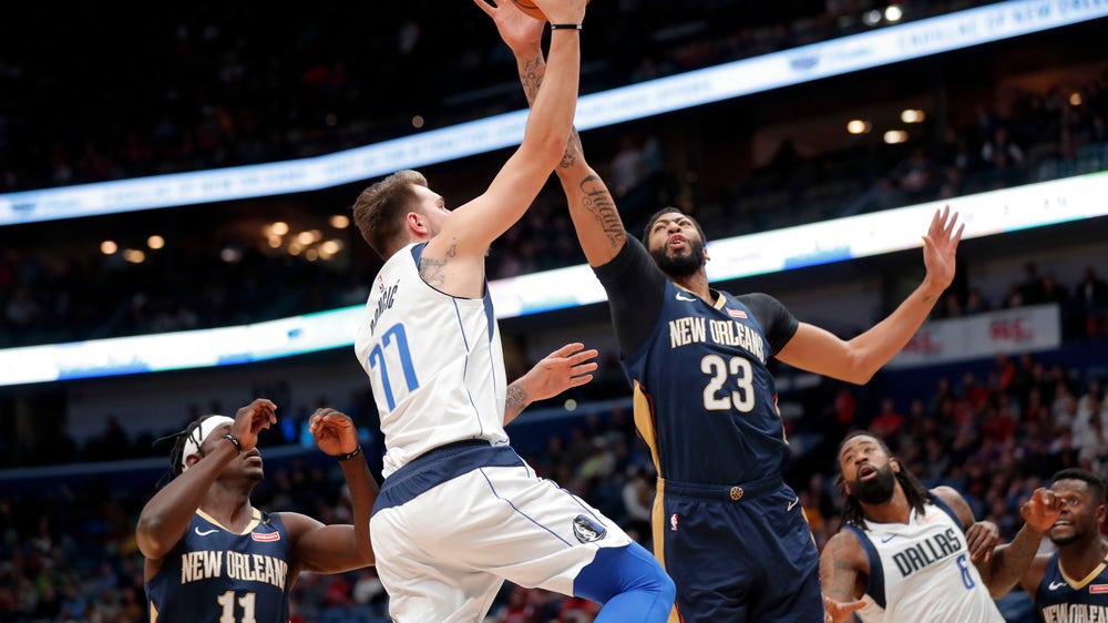 Davis, Pelicans hold off Doncic-led Mavs 114-112