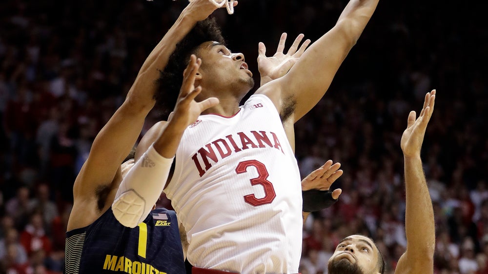 Hoosiers defense shuts down No. 24 Marquette in 96-73 upset
