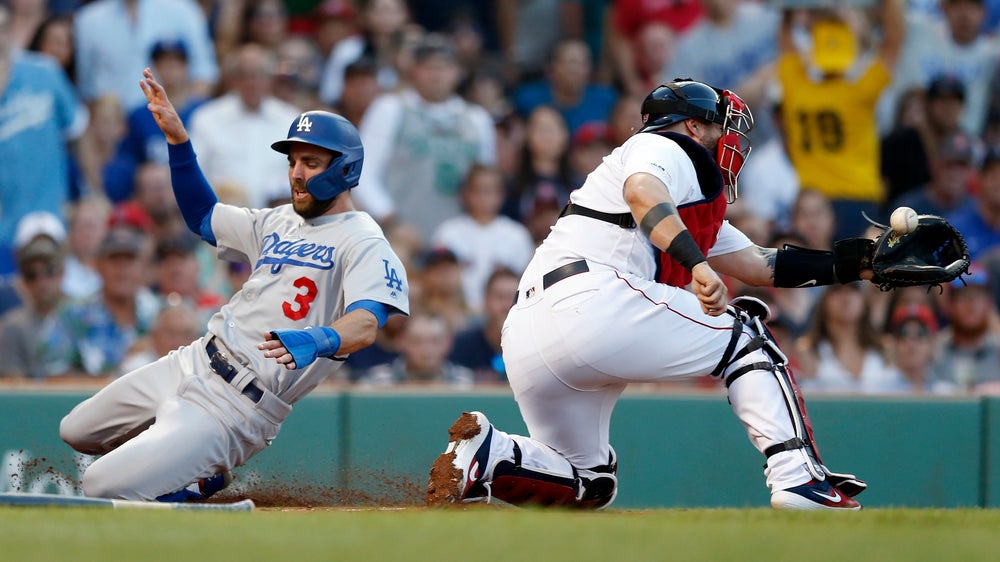 Dodgers place Taylor on injury list with forearm fracture