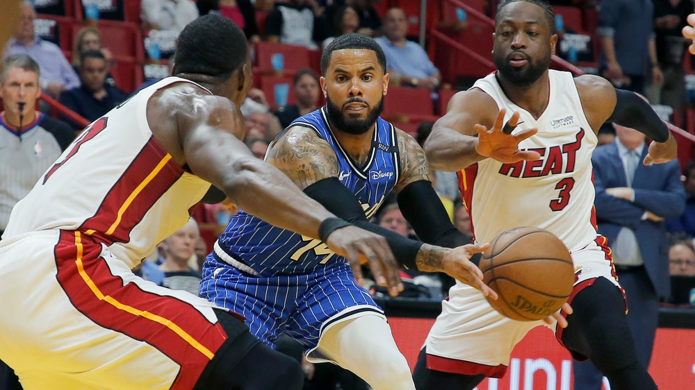 Magic win 6th straight, top Heat 104-99 in East showdown