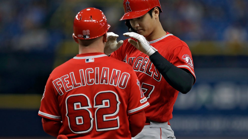 Angels' Ohtani first Japanese player to hit for cycle