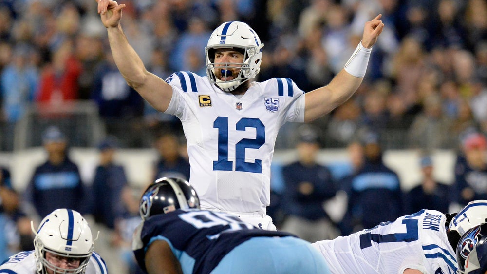 Colts earn playoff spot; Luck remains perfect vs. Titans