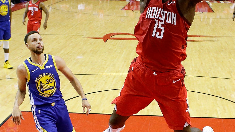 Harden scores 41 as Rockets outlast Warriors 126-121 in OT