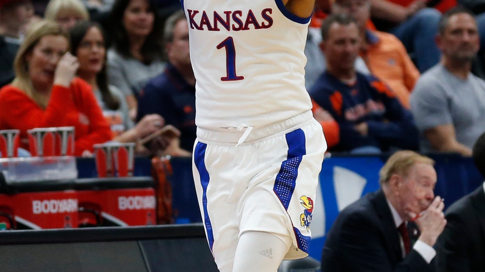 Lawson carries Kansas over Northeastern 87-53 in Midwest