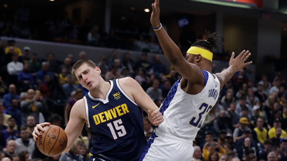 Nuggets use second-half rally to win at Indiana, 124-116