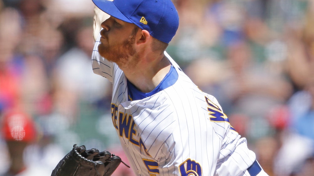 Woodruff nearly perfect through 8, Brewers beat Phillies 9-1