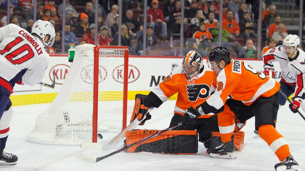 Connolly has 2 goals, assist as Capitals beat Flyers 5-2