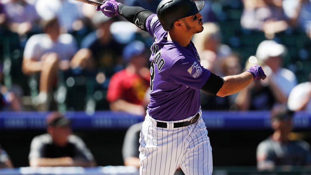 Arenado, Story homer to help Rockies beat Diamondbacks 10-3