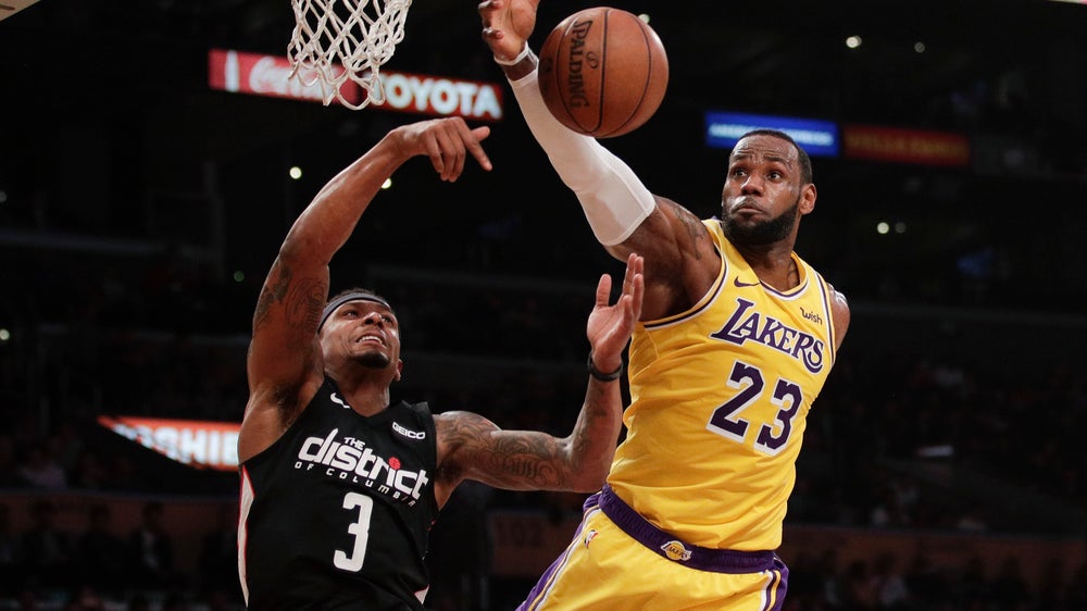 LeBron leads Lakers past Wiz 124-106 for back-to-back wins