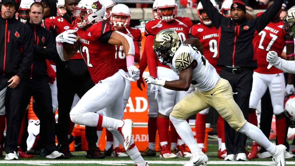Wake Forest blows out Louisville 56-35 for first ACC victory