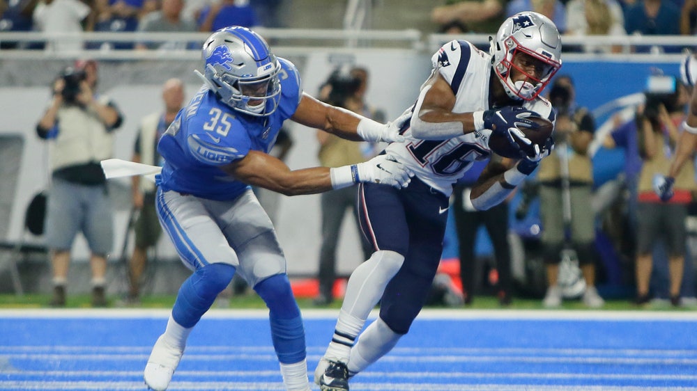 Jakobi Meyers impressive as Patriots rout Lions 31-3