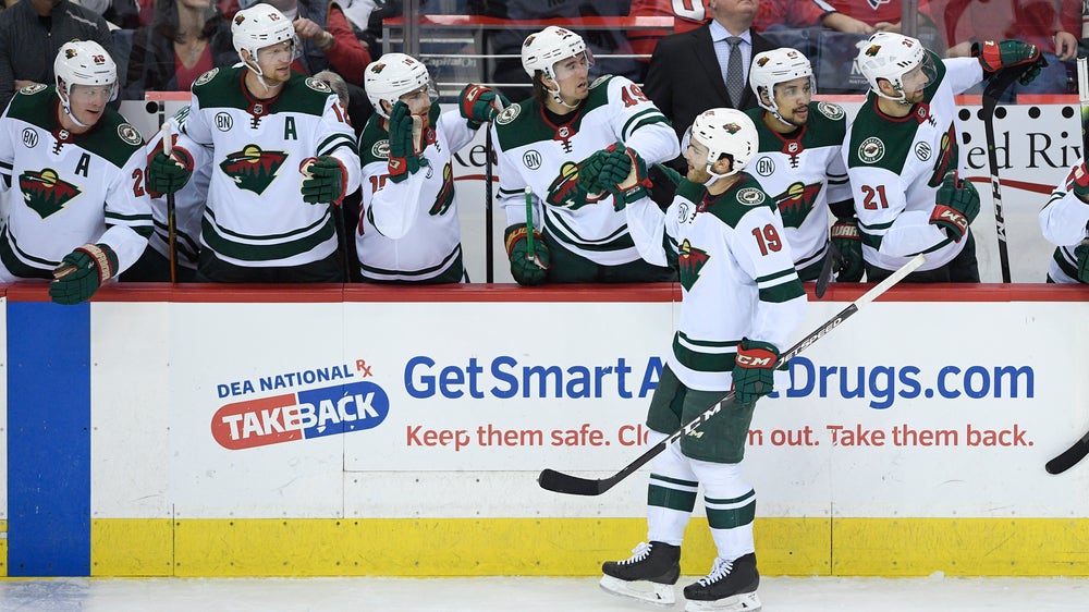 Kunin's goal helps Wild edge Capitals, move into wild-card