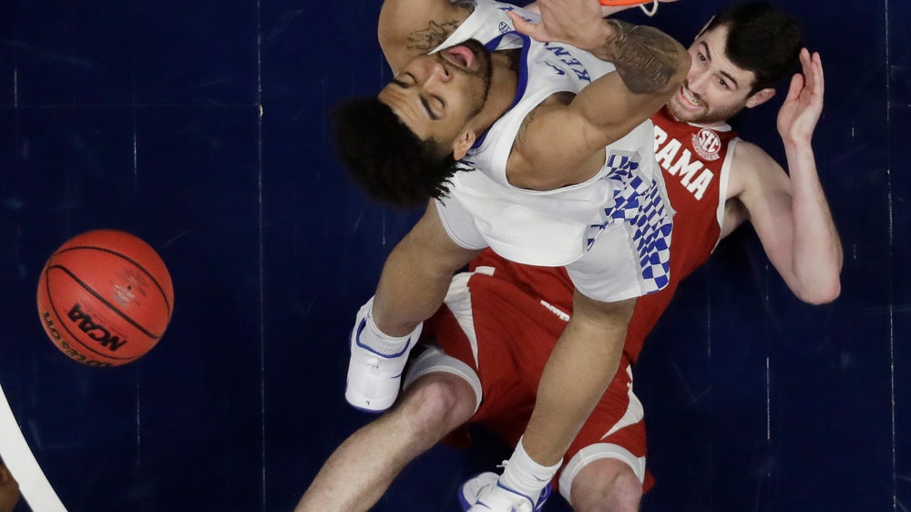No. 4 Kentucky easily beats Alabama 73-55 at SEC Tournament