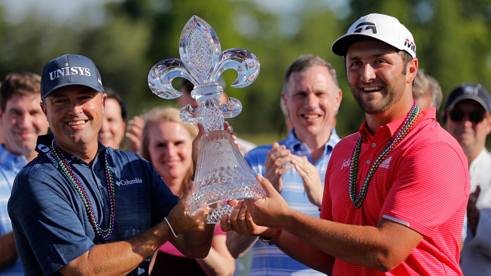 Jon Rahm and Ryan Palmer team to win Zurich Classic