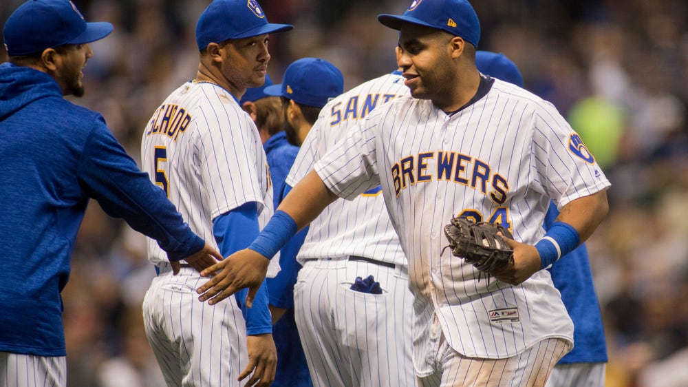 Yelich, Brewers top Tigers; Central tiebreaker vs Cubs looms