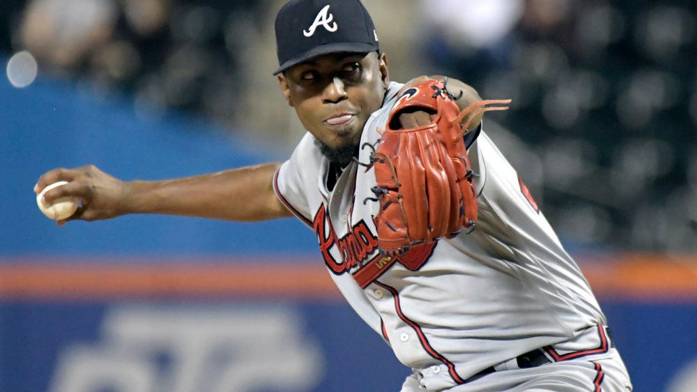 Teheran sharp in playoff audition, Braves fall to Mets 4-1