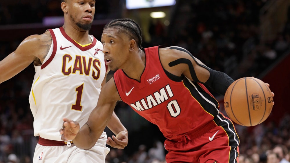 Winslow scores 27, leads Heat past Cavaliers 100-94