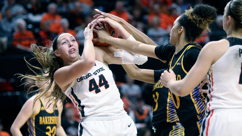 Jones helps No. 3 Oregon State beat Cal State Bakersfield