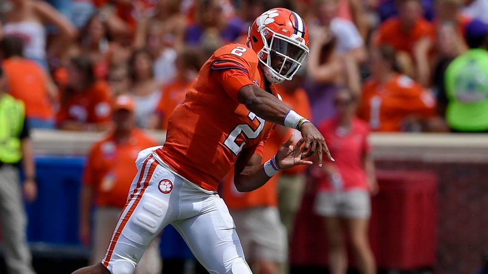 Clemson QB Bryant does not come out for 2nd half vs Ga Tech