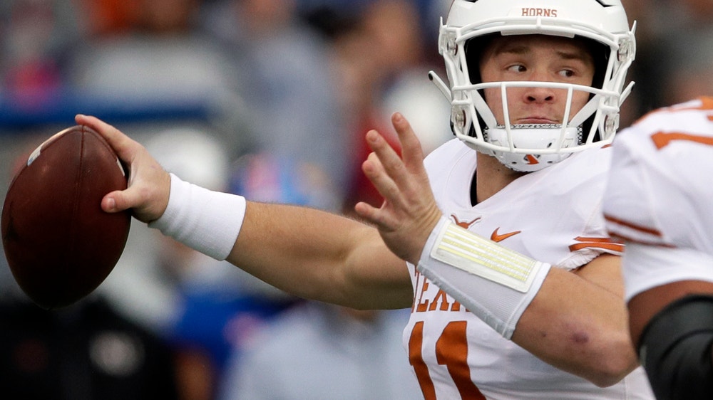 No. 11 Texas beats Kansas 24-17, heads to Big 12 title game
