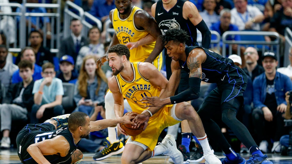 Gordon has 22 points, Magic rally to beat Warriors 103-96