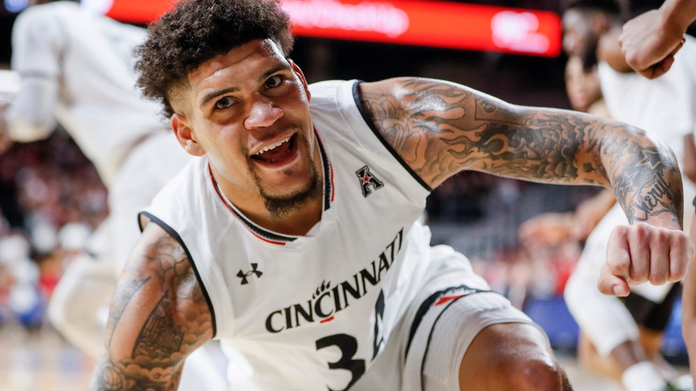 Cumberland has career-high 34 as Cincinnati beats USF 82-74