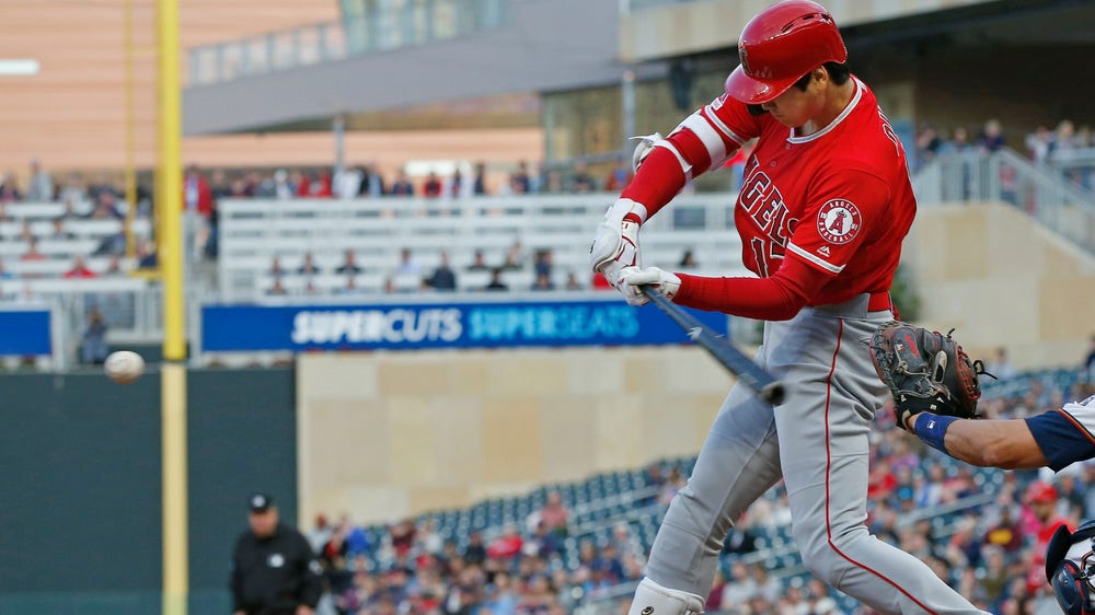 Ohtani hits 1st homer of season, Angels beat Twins 5-4