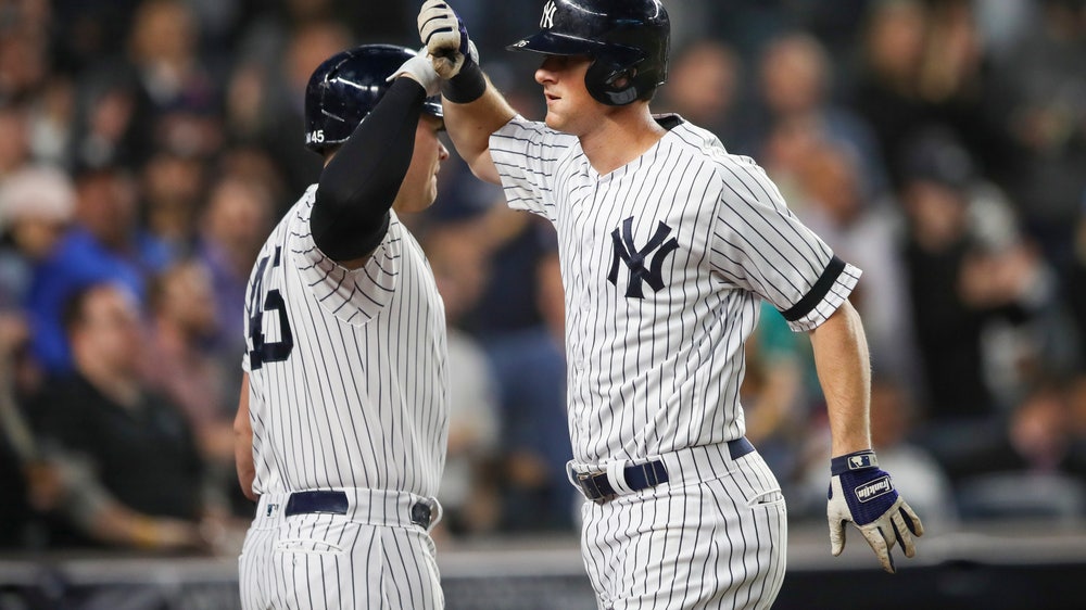 Yankees beat Angels 9-1, claim 1st AL East title since 2012