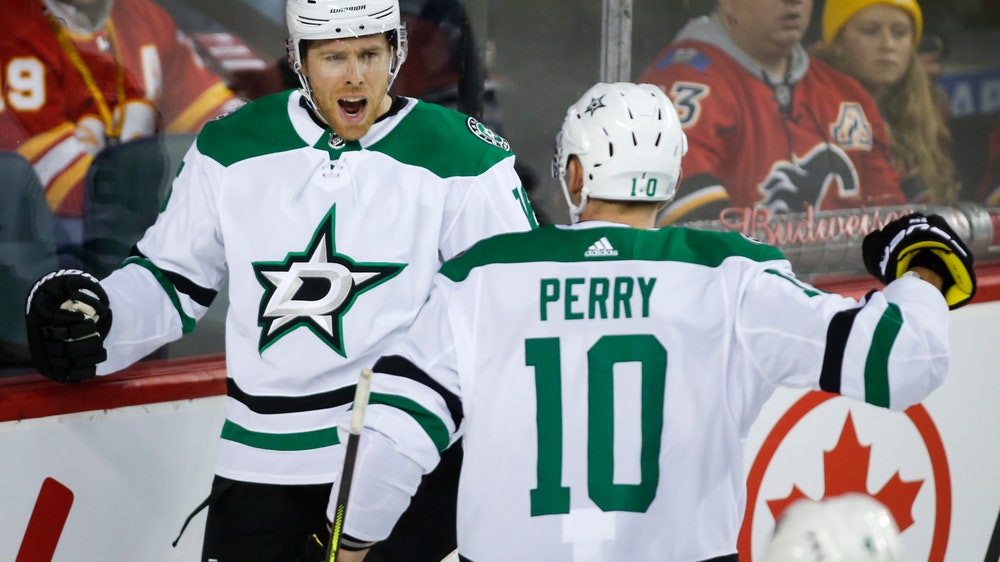 Pavelski leads surging Stars to 3-1 win over Flames