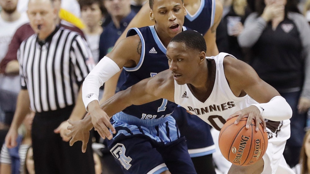 Bonnies rout Rhode Island to reach A-10 championship game