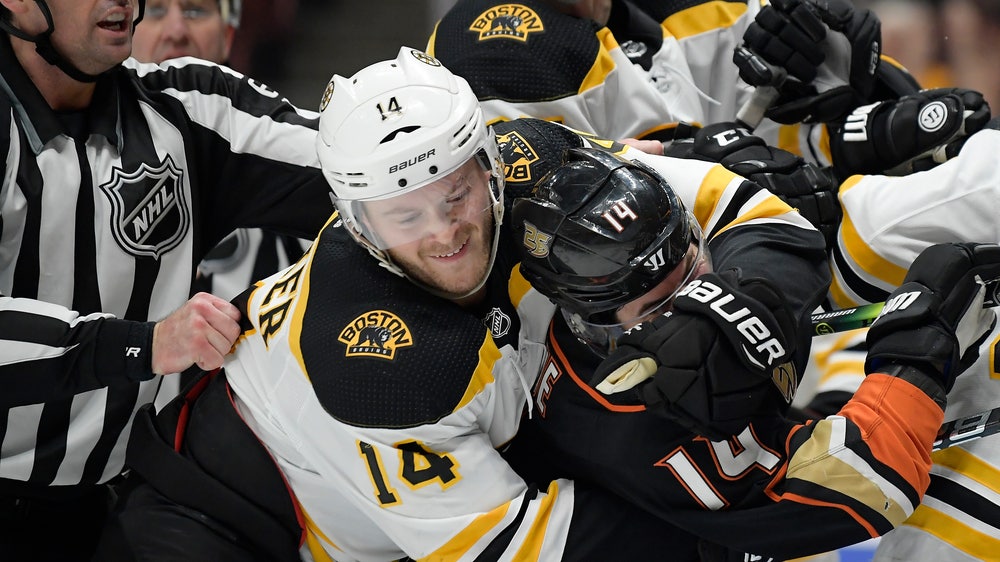 Bruins beat Ducks 3-0 for 4th straight win