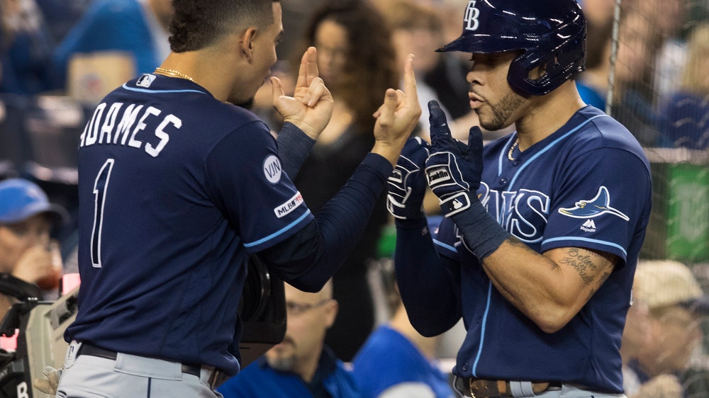 Rays beat Jays 6-2, back in playoffs for 1st time since 2013