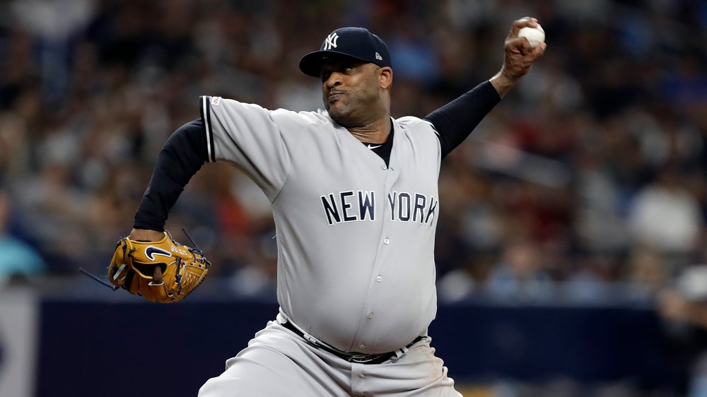 Yanks' Sabathia makes first regular-season relief appearance