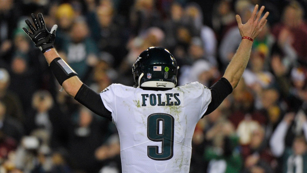 Nick Foles will start for Eagles vs. Bears
