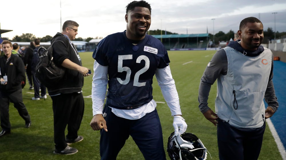 Bears, Mack open London games with matchup against Raiders
