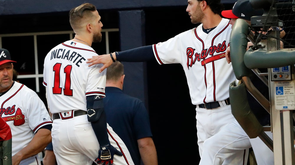 Braves CF Inciarte leaves game with apparent leg injury